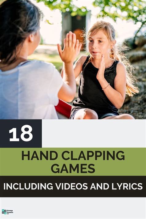 clapping game|18 Hand Clapping Games (Including Videos and Lyrics) .